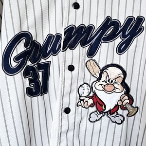 Disneyland mens XXL Grumpy baseball shirt
